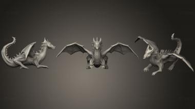 3D model Dragon (4) (STL)